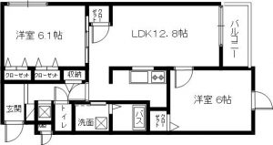 フューチャー栗東　2～5Ｆ　1号室