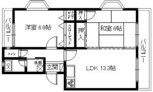 204クレットドール間取り