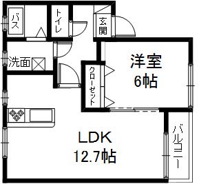 太陽ハイツ　間取り